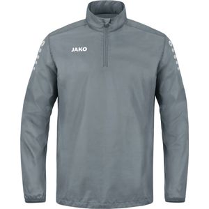 Jako - Team Rainzip - Ziptop - Steengrijs - Waterafstotend met PU-coating