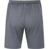 Jako - Short Allround - Grijze Voetbalshort Kids-128