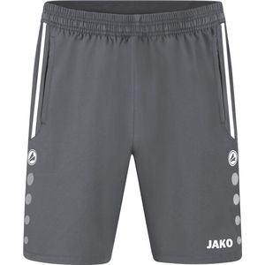 Jako - Short Allround - Grijze Voetbalshort Heren