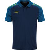 JAKO Polo Performance Marine-Jako Blauw