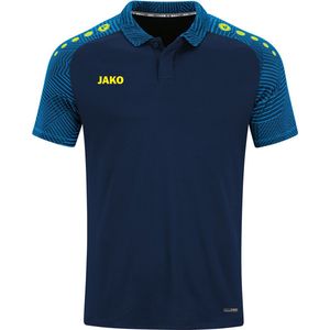 JAKO Polo Performance Marine-Jako Blauw