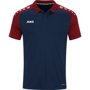 JAKO Polo Performance Marine-Rood