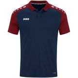 JAKO Polo Performance Marine-Rood Maat M