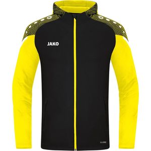 JAKO Jas Met Capuchon Performance Kind Zwart-Antra Light Maat 128