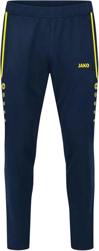 Jako - Trainingsbroek Allround - Zwart - Polyester-Terry - 100% Gerecycled