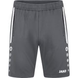 Jako - Trainingsshort Allround - Grijze Short Kids