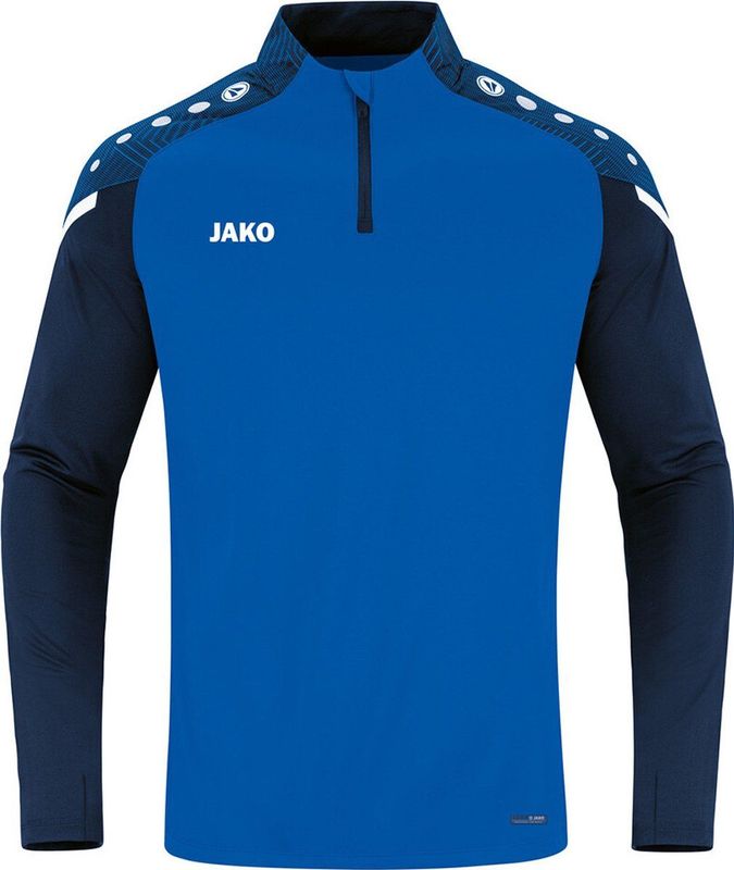 Jako - Ziptop Performance - Blauwe Voetbaltop Heren
