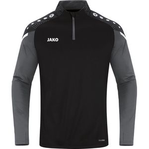 Jako - Ziptop Performance - Zwart Voetbalshirt Heren
