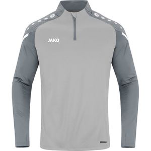 Jako - Ziptop Performance - Grijs Sportshirt Heren-XXL