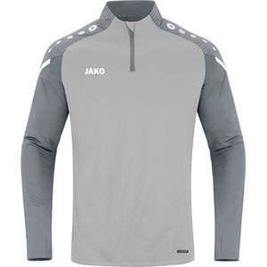 Jako - Ziptop Performance - Grijs Sportshirt Heren