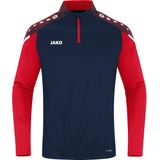 Jako - Ziptop Performance - Donkerblauw Voetbalshirt Kinderen