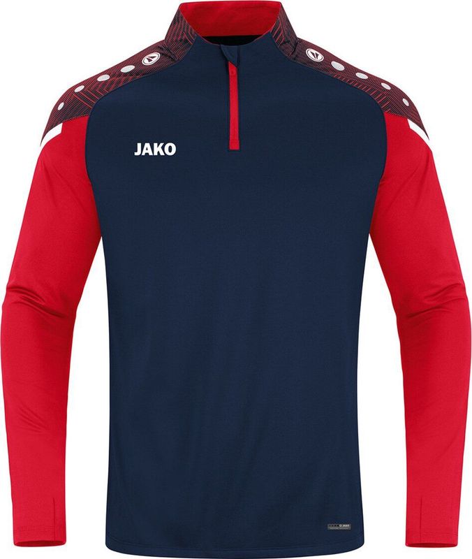 Jako - Ziptop Performance - Donkerblauw Voetbalshirt Kinderen