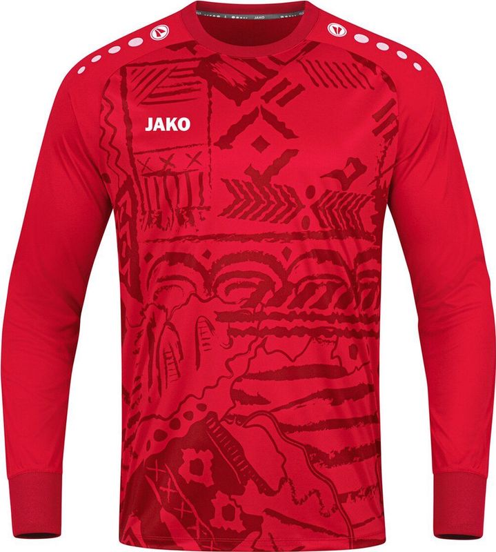 Jako - Keepershirt Tropicana Kids - Keepershirt Rood-140