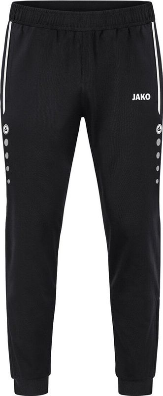Jako - Polyester Pants Allround Kids - Zwarte Trainingsbroek