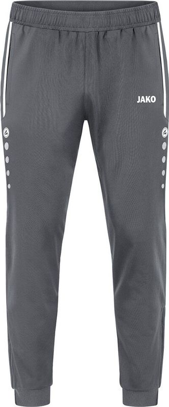 Jako - Polyester Pants Allround Kids - Grijze Trainingsbroek-116