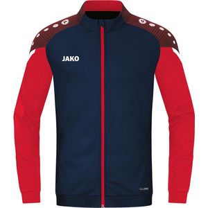 JAKO Polyesterjas Performance Kind Marine-Rood