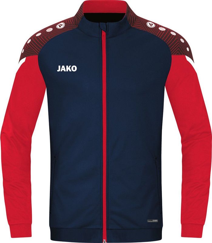 JAKO Polyesterjas Performance Kind Marine-Rood
