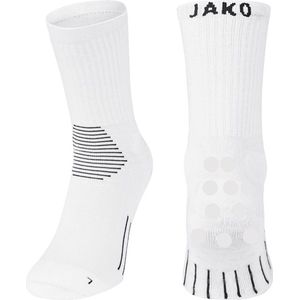 Jako Comfort Gripsokken - Wit | Maat: 43-46