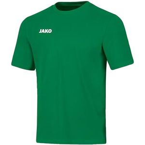 Jako - Base T-Shirt - Sportgroen - Biokatoen