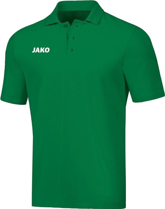 Jako Base Polo Kinderen - Sportgroen