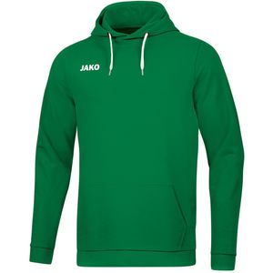Jako Base Sweater Met Kap Kinderen - Sportgroen |