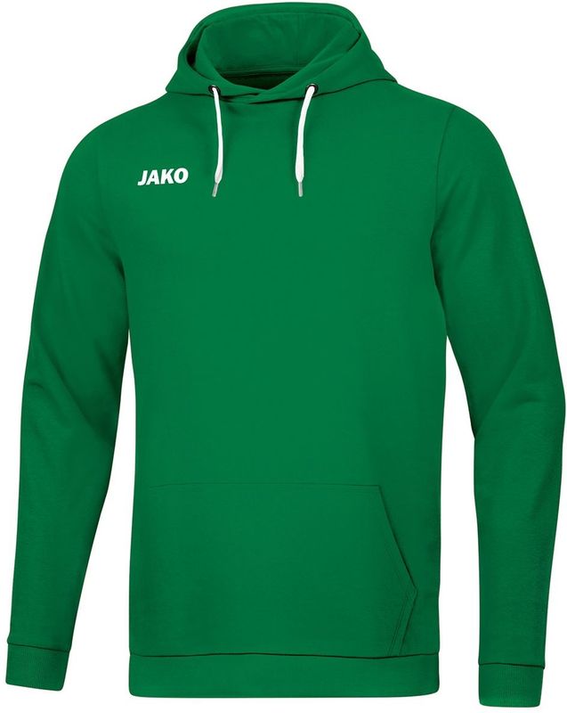 Jako Base Sweater Met Kap Kinderen - Sportgroen |