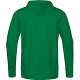 Jako Base Sweater Met Kap Kinderen - Sportgroen |