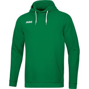 Jako Base Sweater Met Kap Kinderen - Sportgroen |