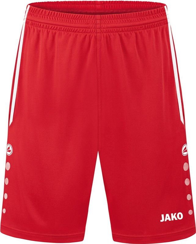 Jako - Allround Short - Sportrood - Shorts Kinderen