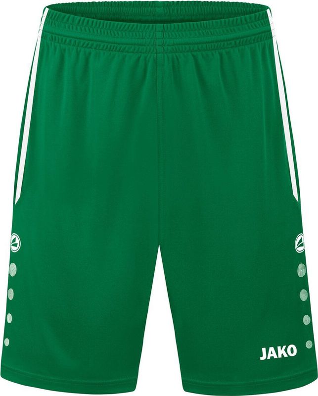 Jako - Allround Short - Sportgroen - Shorts - Kids-140