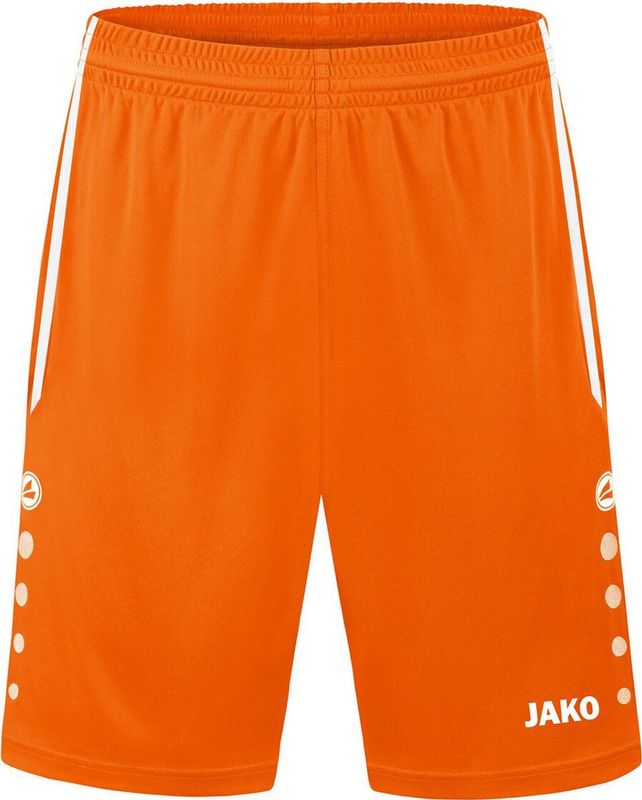 Jako - Allround Short - Fluo Oranje - Shorts Kinderen