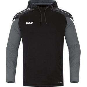 JAKO - Prestaties Sweatshirt Met Capuchon, Uniseks-Kind, Zwart/Antra Licht, 140