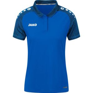 JAKO Polo Performance Dames Royal-Marine Maat 36