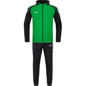 Jako Performance Trainingspak Polyester Met Capuchon Heren - Zachtgroen / Zwart | Maat: L