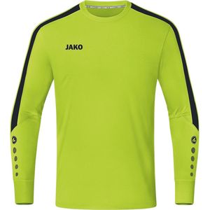 Jako Power Keepershirt Lange Mouw Kinderen - Fluo Groen