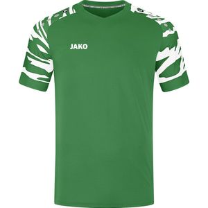 JAKO Shirt Wild Korte Mouw Groen-Wit