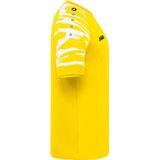 JAKO Shirt Wild Korte Mouw Citroen-Wit