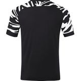 JAKO Shirt Wild Korte Mouw Zwart-Wit