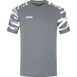 JAKO Shirt Wild Korte Mouw Grijs-Wit