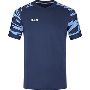 JAKO - Jersey Wild (Korte Mouw), Uniseks-Volwassene, Marine/Hemelsblauw, XXL