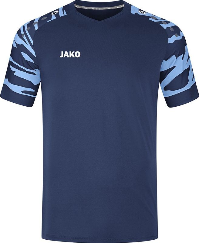 JAKO Shirt Wild Korte Mouw Navy-Blauw