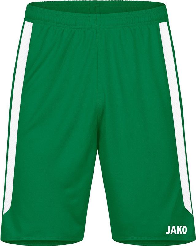 Jako - Power Short - Fluo Groen - Polyester - Zonder Binnenslip