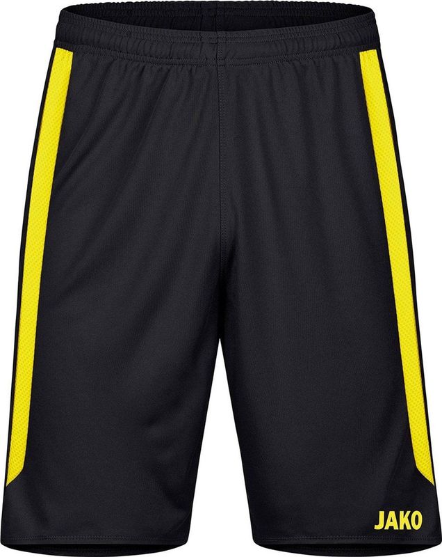 JAKO - Powersportbroek - Zwart/Citroen - Uniseks-Kind