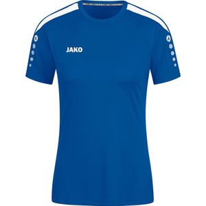 Jako Power Shirt Korte Mouw Dames - Royal | Maat: 42