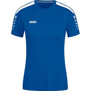 JAKO - Jersey Power - Sportshirt - Koninklijk - 100% Gerecycled Polyester, KeepDry-functie