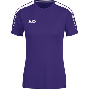 JAKO - Jersey Power (Korte Mouw), Dames, Paars, 36