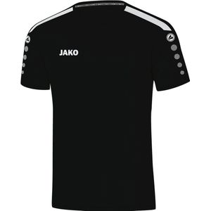 JAKO - Jersey Power - Sportshirt - Zwart - Korte Mouwen