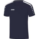 Jako - Power Shirt - Korte Mouw - Marine - 100% Gerecycled Polyester