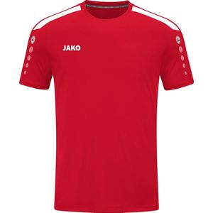 JAKO - Power - Korte Mouw Shirt - Rood - Kinderen