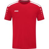 JAKO - Power - Korte Mouw Shirt - Rood - Kinderen